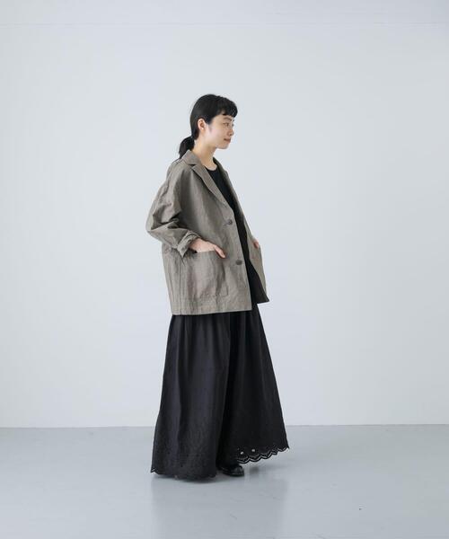かぐれ(カグレ)の「『ユニセックス』Tailored jacket(その他アウター・レディース・ベージュ/モカ/ブラック・2/1)」の16枚目の写真