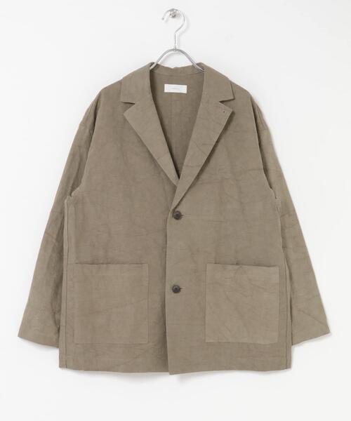 かぐれ(カグレ)の「『ユニセックス』Tailored jacket(その他アウター・レディース・ベージュ/モカ/ブラック・2/1)」の8枚目の写真