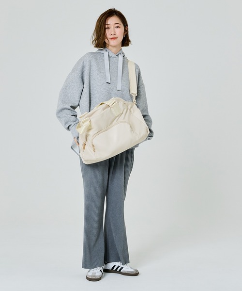 coca（coca）（コカ）の「2wayショルダートートバッグ（トートバッグ・レディース・ブラック/アイボリー・ONE SIZE）」の5枚目の写真