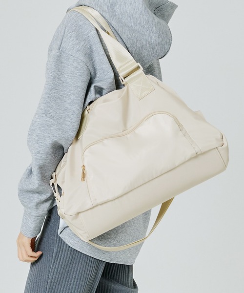 coca（coca）（コカ）の「2wayショルダートートバッグ（トートバッグ・レディース・ブラック/アイボリー・ONE SIZE）」の6枚目の写真