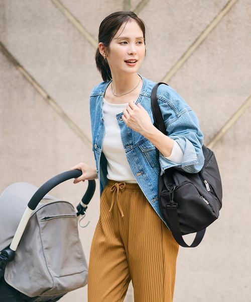 coca（coca）（コカ）の「2wayショルダートートバッグ（トートバッグ・レディース・ブラック/アイボリー・ONE SIZE）」の16枚目の写真