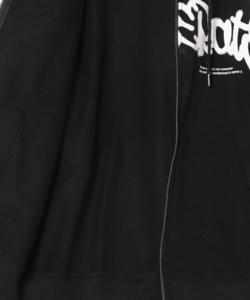 ８(eight)（エイト）の「裏起毛ワイドシルエットZIPパーカー（パーカー・メンズ・ピンク系その他/ブラウン/スミクロ/ブラック・MEDIUM/X-LARGE/LARGE）」の5枚目の写真