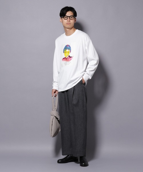 NANO universe(ナノユニバース)の「Anti Soaked(R)×SUNCHAIポートレート汗染み防止 Tシャツ長袖(Tシャツ/カットソー・メンズ・その他2/その他1・L/S/M)」の15枚目の写真