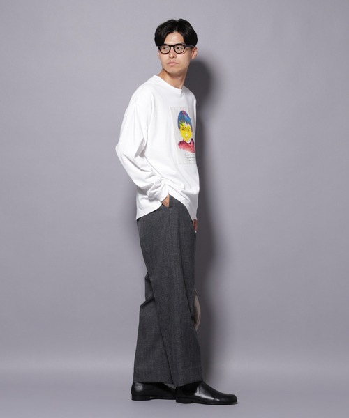 NANO universe(ナノユニバース)の「Anti Soaked(R)×SUNCHAIポートレート汗染み防止 Tシャツ長袖(Tシャツ/カットソー・メンズ・その他2/その他1・L/S/M)」の17枚目の写真