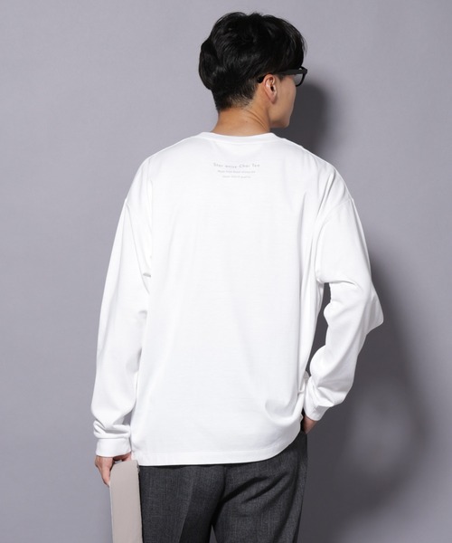 NANO universe(ナノユニバース)の「Anti Soaked(R)×SUNCHAIポートレート汗染み防止 Tシャツ長袖(Tシャツ/カットソー・メンズ・その他2/その他1・L/S/M)」の14枚目の写真
