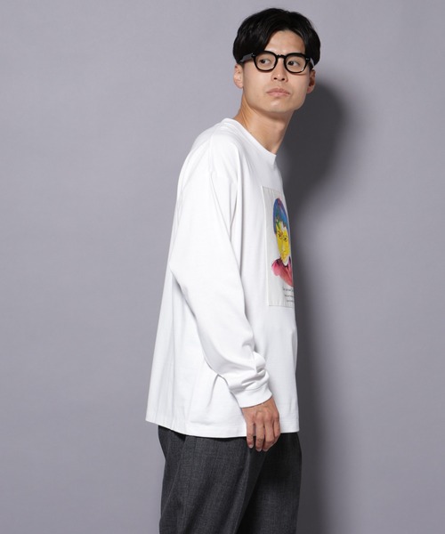 NANO universe(ナノユニバース)の「Anti Soaked(R)×SUNCHAIポートレート汗染み防止 Tシャツ長袖(Tシャツ/カットソー・メンズ・その他2/その他1・L/S/M)」の13枚目の写真