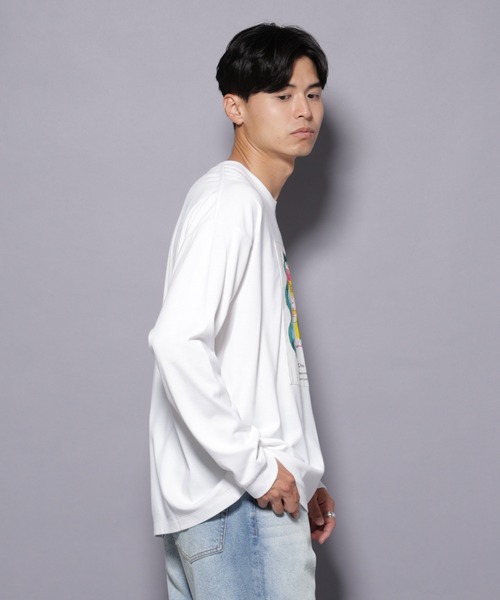 NANO universe(ナノユニバース)の「Anti Soaked(R)×SUNCHAIポートレート汗染み防止 Tシャツ長袖(Tシャツ/カットソー・メンズ・その他2/その他1・L/S/M)」の21枚目の写真
