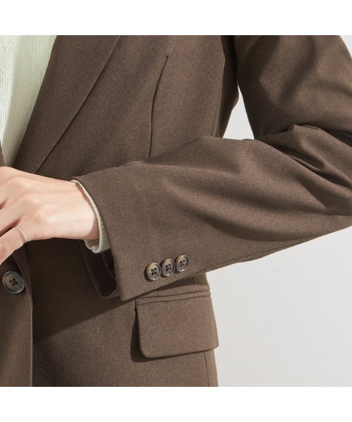 セール】【おうちで洗えるストレッチスーツ】【すぐ着られるパンツ裾