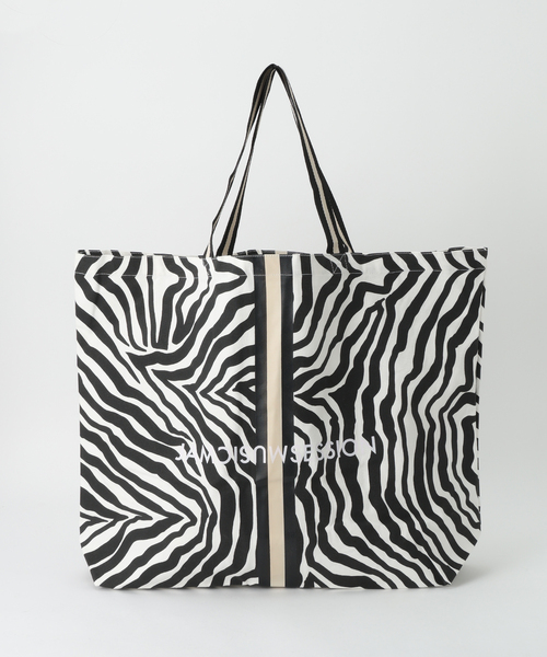 Noble（ノーブル）の「《追加2・WEB/なんばCITY店限定》N.Jam/エヌジャム トート Large（トートバッグ・レディース・ブラック/マルチ/ベージュ・FREE）」の20枚目の写真