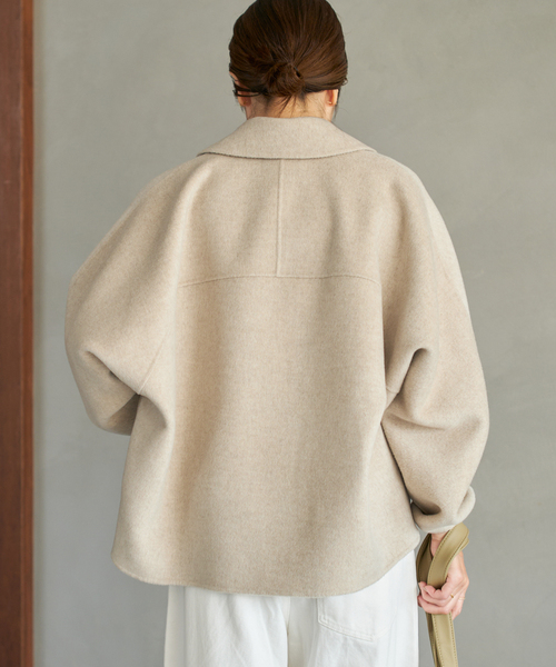 今季　HAMILTON Jacket コート　ベージュ　38 プラージュ Plage 《WEB限定追加予約》HAMILTON Jacket コート2