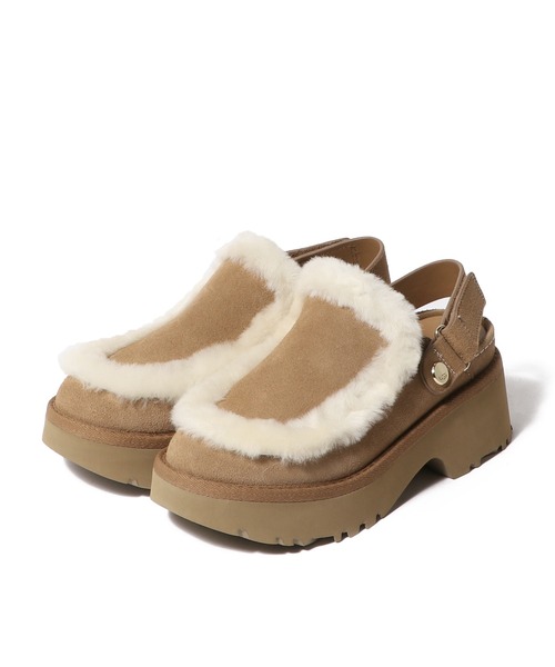 UGG（アグ）の「UGG / W ESMEE CROG（ブーツ・レディース・キャメル・6/7/8）」の5枚目の写真