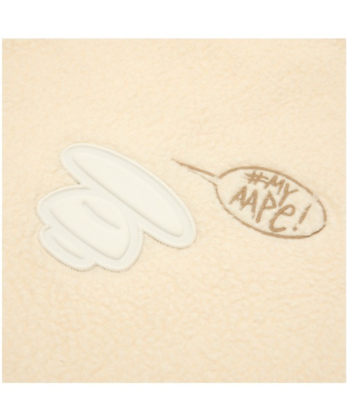 AAPE BY A BATHING APE（エーエイプバイアベイシングエイプ）の「AAPE MAIN ZIP UP FLEECE（スウェット・メンズ・アイボリー・MEDIUM/SMALL/X-LARGE/LARGE）」の3枚目の写真