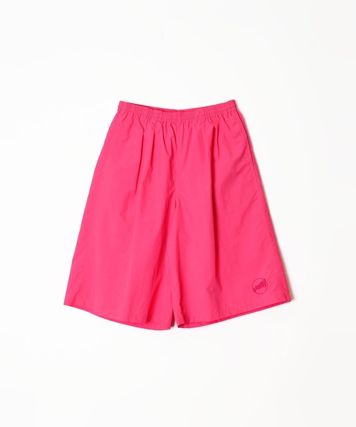 HOLIDAY(ホリデイ)の「SUPPLEX NYLON BIG SHORTS サプレックスナイロンビッグショーツ(その他パンツ・レディース・ピンク/ブラック・ONE SIZE)」の2枚目の写真