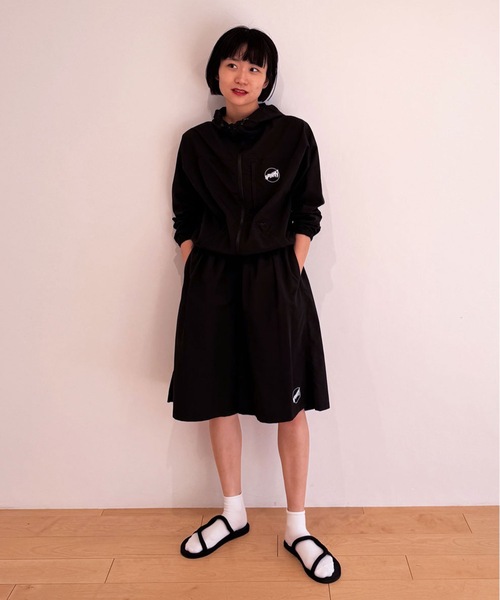 HOLIDAY(ホリデイ)の「SUPPLEX NYLON BIG SHORTS サプレックスナイロンビッグショーツ(その他パンツ・レディース・ピンク/ブラック・ONE SIZE)」の8枚目の写真
