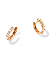 【les bonbon】embrace moonstone pierce/エンブレイス ムーンストーン ピアス