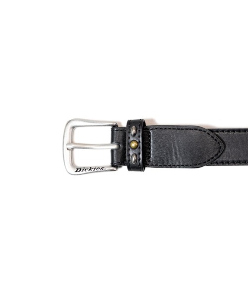 Dickies（ディッキーズ）の「DICKIES 30mm ｽﾀｯｽﾞﾍﾞﾙﾄ（ベルト・メンズ・ブラウン/ブラック・FREE）」の6枚目の写真