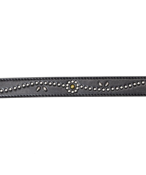 Dickies（ディッキーズ）の「DICKIES 30mm ｽﾀｯｽﾞﾍﾞﾙﾄ（ベルト・メンズ・ブラウン/ブラック・FREE）」の7枚目の写真