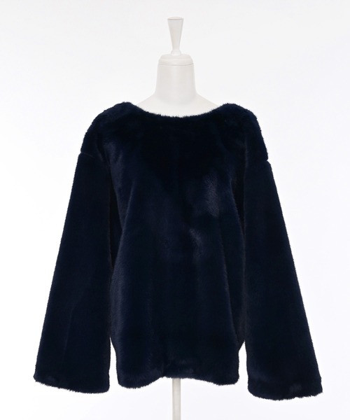 Narcissus(ナルシス)の「【前後2WAY】ファートップス/Vネック/フレアシルエット(その他トップス・レディース・ベージュ/ネイビー・FREE)」の15枚目の写真