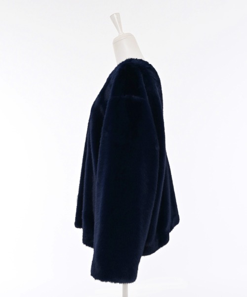 Narcissus(ナルシス)の「【前後2WAY】ファートップス/Vネック/フレアシルエット(その他トップス・レディース・ベージュ/ネイビー・FREE)」の16枚目の写真