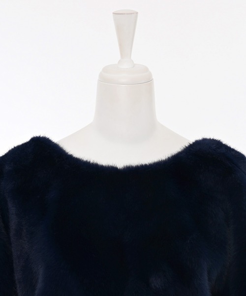 Narcissus(ナルシス)の「【前後2WAY】ファートップス/Vネック/フレアシルエット(その他トップス・レディース・ベージュ/ネイビー・FREE)」の18枚目の写真