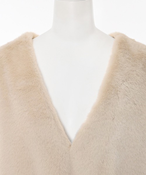 Narcissus(ナルシス)の「【前後2WAY】ファートップス/Vネック/フレアシルエット(その他トップス・レディース・ベージュ/ネイビー・FREE)」の13枚目の写真