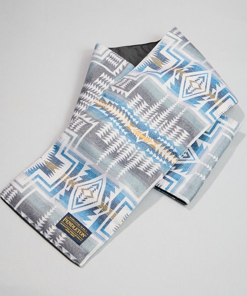 PENDLETON（ペンドルトン）の「【 PENDLETON / ペンドルトン 】フランネル中綿マフラー（マフラー・レディース・チャコールグレー/ベージュ・FREE）」の3枚目の写真