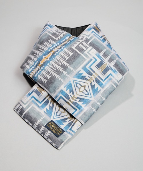 PENDLETON（ペンドルトン）の「【 PENDLETON / ペンドルトン 】フランネル中綿マフラー（マフラー・レディース・チャコールグレー/ベージュ・FREE）」の10枚目の写真