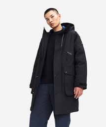 透湿防水 インサレーション ロングジャケット
