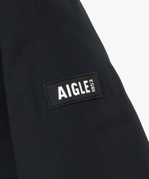AIGLE(エーグル)の「透湿防水 インサレーション ロングジャケット(マウンテンパーカー・メンズ・ブラック/ブルー・L/M)」の10枚目の写真