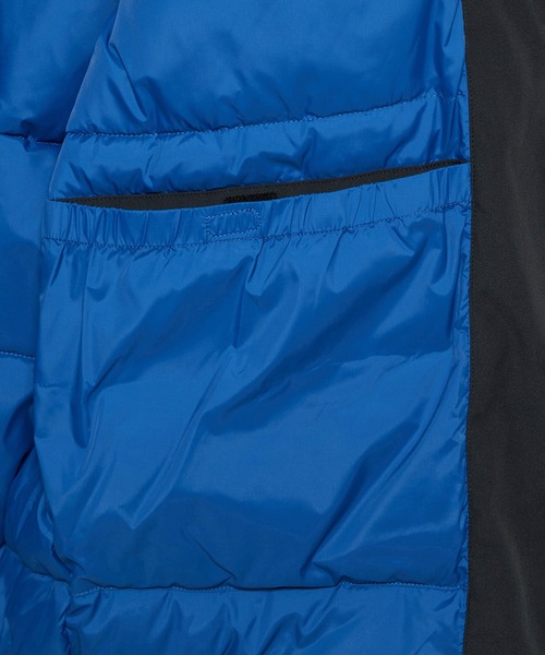 AIGLE(エーグル)の「透湿防水 インサレーション ロングジャケット(マウンテンパーカー・メンズ・ブラック/ブルー・L/M)」の17枚目の写真