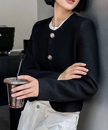 Coo+i（クーイ）の「ノーカラージャケット（ノーカラージャケット）」