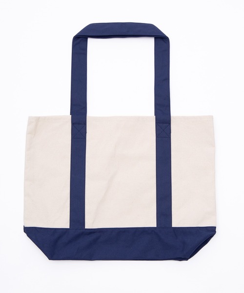 PUNYUS(プニュズ)の「ロゴ刺繍キャンバストートバッグ(トートバッグ・レディース・ネイビー・FREE)」の7枚目の写真