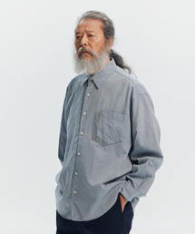 CLIPPING POCKET SHIRT _ BLUE