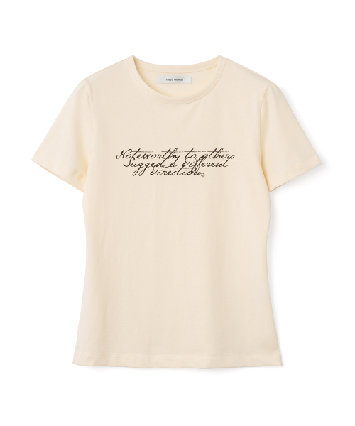 MILLO WOMEN（ミロウーマン）の「ドゥードゥリーTシャツ[フェイルイエロー]（Tシャツ/カットソー・レディース・その他・FREE）」の2枚目の写真