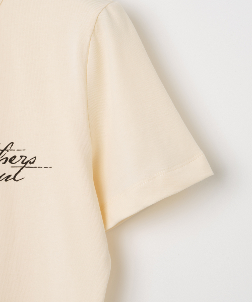 MILLO WOMEN（ミロウーマン）の「ドゥードゥリーTシャツ[フェイルイエロー]（Tシャツ/カットソー・レディース・その他・FREE）」の6枚目の写真