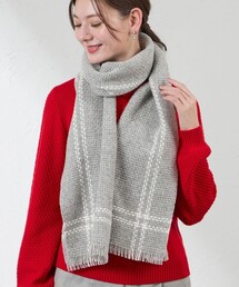 SCARF（スカーフ）の「バスケット織りマフラー（マフラー）」