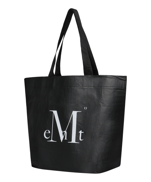MUCENT（ムセント）の「リユース可能シグネチャートートバッグ（トートバッグ・レディース・ブラック・FREE）」の2枚目の写真