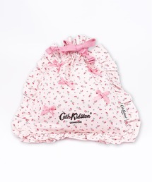 Cath Kidston（キャスキッドソン）の「フリル2サイドドローストリングポーチ（ポーチ・キッズ）」