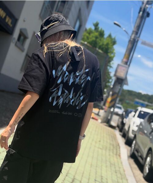 MONSTER REPUBLIC(モンスターリパブリック)の「ストーンロゴインディゴブルーTシャツブラック_8116(Tシャツ/カットソー・レディース・その他・SMALL/MEDIUM/LARGE/X-LARGE)」の11枚目の写真