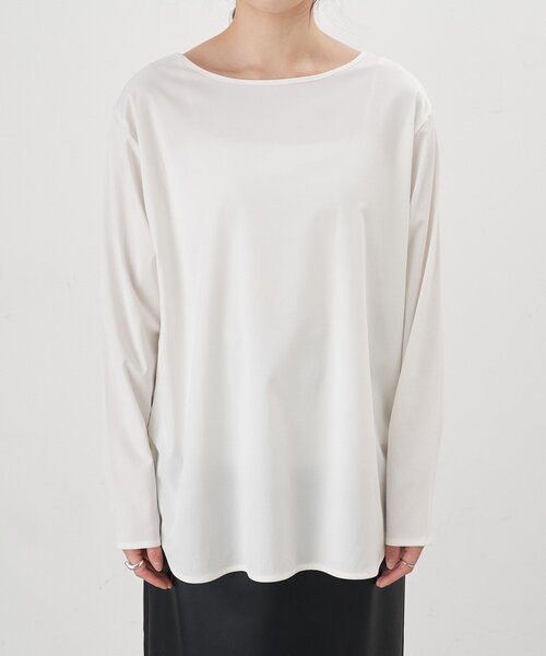 SHENERY（シーナリー）の「シンプルブラウス（シャツ/ブラウス・レディース・ブラック/オフホワイト・FREE）」の15枚目の写真