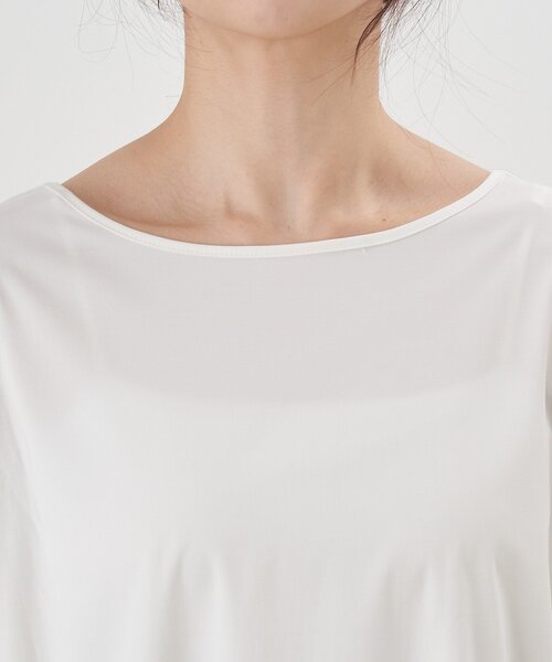 SHENERY（シーナリー）の「シンプルブラウス（シャツ/ブラウス・レディース・ブラック/オフホワイト・FREE）」の18枚目の写真