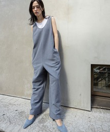 Munich | オーガニックコットンパイルコンビネゾン(つなぎ/オールインワン)