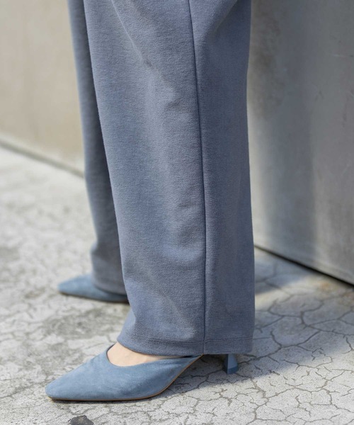 Munich（ミューニック）の「オーガニックコットンパイルコンビネゾン（つなぎ/オールインワン・レディース・カーキ/ブルーグレー/ブラック・FREE）」の16枚目の写真