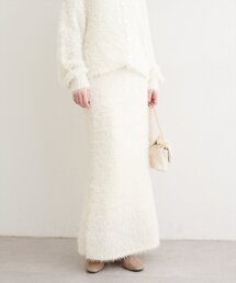 natural couture（ナチュラルクチュール）の「ラメフェザータイトスカート（スカート）」