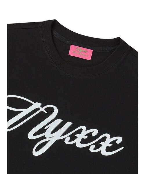 NYXX（エヌワイエックスエックス）の「BASIC LOGO TEE BLACK（Tシャツ/カットソー・レディース・その他・FREE）」の4枚目の写真