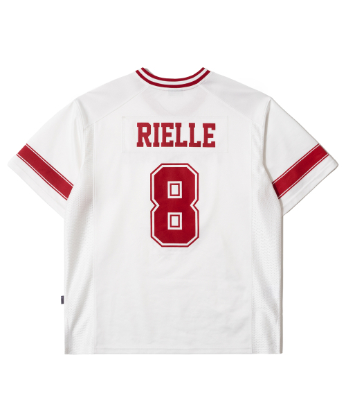 QT8 GARMENTS（キューティーエイトガーメント）の「LB 3R Football Jersey (Rielle)（ポロシャツ・レディース・その他・MEDIUM/LARGE/X-LARGE/SMALL）」の3枚目の写真
