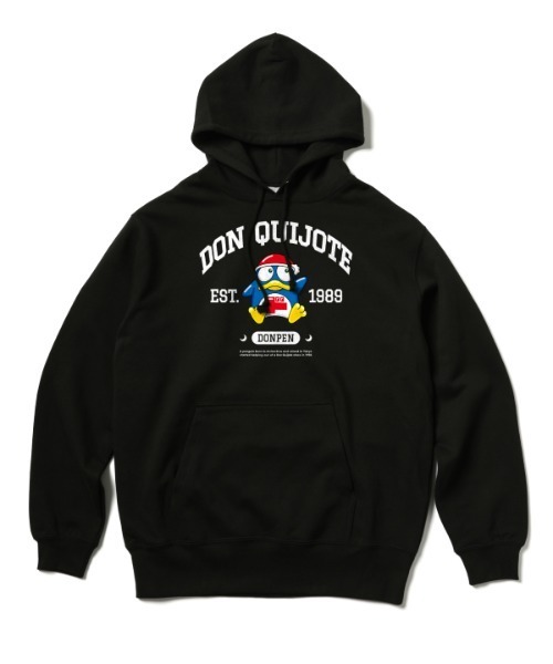 ドン・キホーテ(ドンキホーテ)の「「ドン・キホーテ×ZOZOTOWN」 DONPEN College HOODIE(パーカー・メンズ・ブラック・X-LARGE/LARGE/MEDIUM/SMALL)」の2枚目の写真