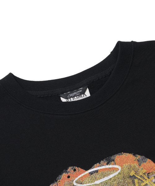 STIGMA（スティグマ）の「TEDDY CREWNECK BLACK（スウェット・メンズ・その他・LARGE/X-LARGE/MEDIUM）」の3枚目の写真