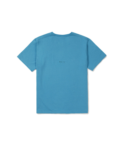 MMLG（エムエムエルジー）の「[Mmlg] MM EMB. HF-T (TURQUOISE BLUE)（Tシャツ/カットソー・レディース・その他・SMALL/MEDIUM/LARGE/X-LARGE）」の2枚目の写真