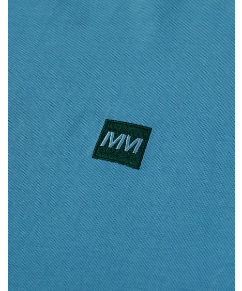 MMLG（エムエムエルジー）の「[Mmlg] MM EMB. HF-T (TURQUOISE BLUE)（Tシャツ/カットソー・レディース・その他・SMALL/MEDIUM/LARGE/X-LARGE）」の4枚目の写真